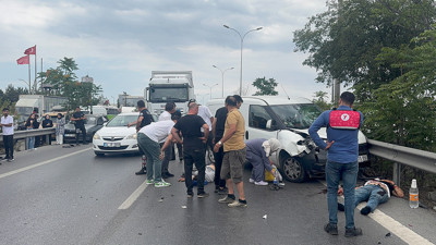 D-100 Karayolu’nda korkunç kaza!