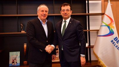 İmamoğlu değişim mesajını Muharrem İnce'yle gönderdi