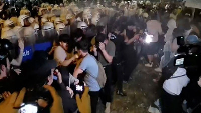 Saraçhane mitingi sonrası vatandaşlara polis müdahalesi!