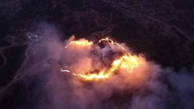 Manisa'daki orman yangınının nedeni pes dedirtti! 1 kişi tutuklandı