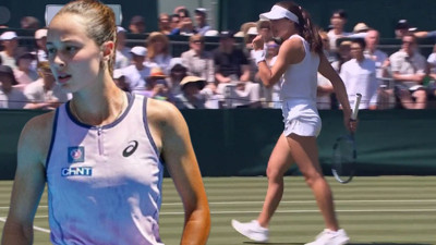 Zeynep Sönmez Wimbledon'da tarih yazıyor: Son kurban Çinli Wang oldu