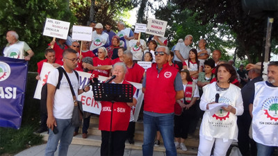 Bilecik’te emekli çığlığı! “Geçinemiyoruz, adalet istiyoruz!”