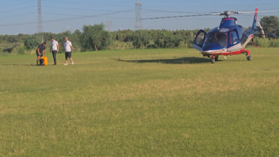 Emre Belözoğlu'dan helikopterli dönüş