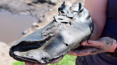 2000 yıllık dev ayakkabılar görenleri afallatı: Arkeologlar sahiplerini arıyor