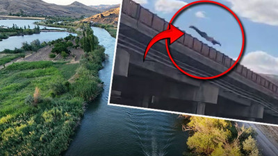 Gençlerin iddiası kötü bitti: Korkunç anlar kamerada...