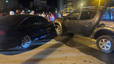 Düğün konvoyunda kaza: Yaralılar var