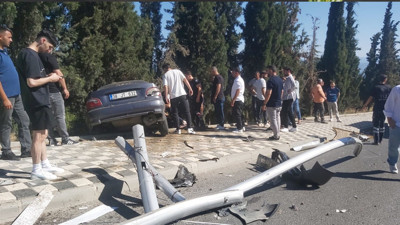 Dilovası’nda korku dolu kaza! Kazayı görenler gözlerine inanamadı