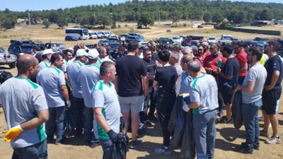 Bursa’da orman yangınlarına karşı ’temizlik’ seferberliği