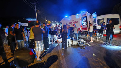 Didim’de feci kaza! “Oğlum” feryadı yürekleri dağladı