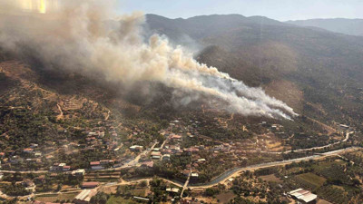 Aydın’da orman yangını (6 Temmuz 2025)