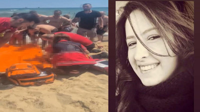Denizde akıntıya kapılan Burcu’dan acı haber
