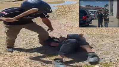 Kasklı çete yakalandı! Kamera görüntüleri ortaya çıkardı