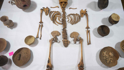 İşçiler korktu, arkeologlar heyecanlandı: Gaz hattı kazılarında muhteşem keşif