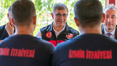 Başkandan yangınlarla çarpışan kahramanlara prim müjdesi