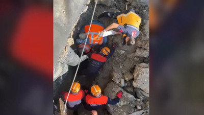 AFAD’dan nefes kesen kurtarma! İşçi toprak altından çıktı