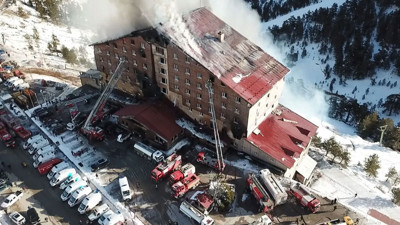 Kartalkaya yangınında otel müdürü önce kendi ailesini kurtarmış!