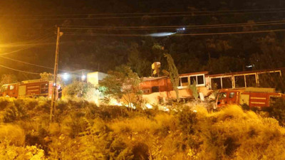 Aşk ateşi gerçek oldu! Evlilik teklifi yangına neden oldu