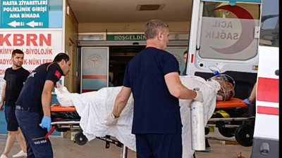 İnşaat sahibi iskeleden düştü