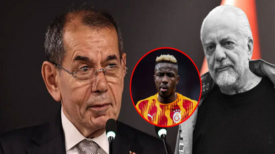 Olay hamle! Dursun Özbek Victor Osimhen'i satmayan Aurelio De Laurentiis'i çıldırttı