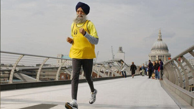 En yaşlı maratoncu trafik kurbanı