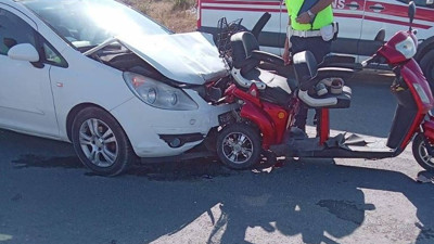Enez’de trafik kazası: 1 ölü, 1 yaralı