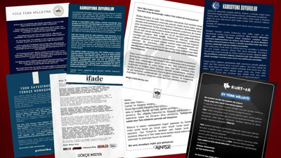 Ötüken "kalın Oğuz beylerine" çağrı yaptı: Bildiriler havada uçuştu