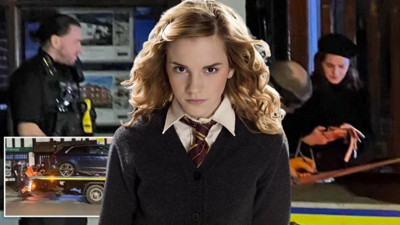 Harry Potter'ın yıldızı Emma Watson hız kurbanı oldu