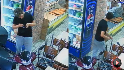 İyi niyetin bedeli ağır oldu! Restoranda film gibi hırsızlık