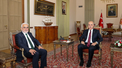 Numan Kurtulmuş'a sürpriz ziyaret!