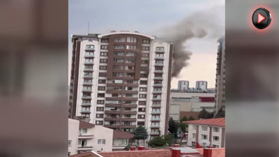 Ankara’da 15 katlı binada yangın! Çok sayıda mahsur kalanlar var