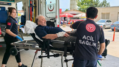 Motorlu testere kabusu! Hastaneye yetiştirmek için zamanla yarıştılar