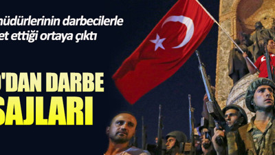 Bazı polis müdürleri de darbeci askerlerle hareket etmiş