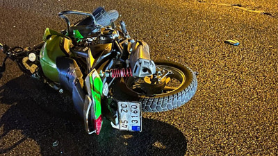 Motosikletten düşen adam hayatını kaybetti