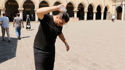 Diyarbakır alev alev! Termometreyi gören şok oldu