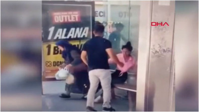 Otobüs durağında dehşet! Komşusunun kızını tornavida ile yaraladı