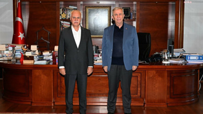 Koray Aydın'dan Mansur Yavaş'a ziyaret
