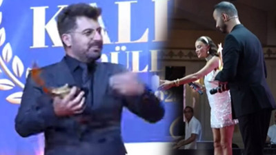 Özge Ulusoy'u ünlü iş insanı sahnede yerin dibine soktu! Davetlilerin ağzı açık kaldı