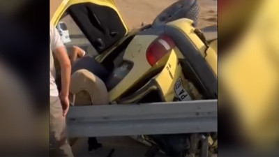 Göz kamaştıran kaza! 3 kişi yaralandı