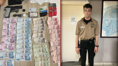 Sahte bekçiyi gerçek bekçiler devriyede yakaladı! Tek sözü ile yakayı ele verdi