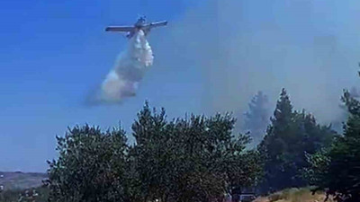 Menteşe Fadıl mahallesinde orman yangını