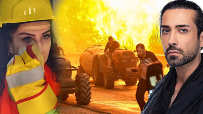 Türkiye'deki orman yangınları yürekleri dağlarken! Biri itfaiyeci makyajı yaptı biri de şarkı paylaştı... Tan Taşçı ateş püskürdü