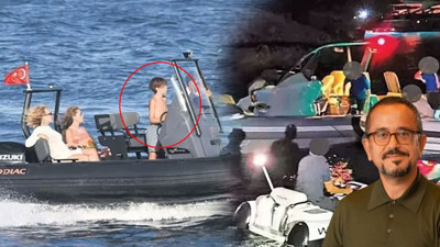 Sosyetik güzel koyda çocuğuna sürat botu kullandırdı! Ali Sabancı’nın kazası bile örnek olmadı