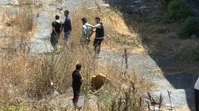 Otluk arazide uyuşturucu partisine polis baskını