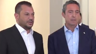 TFF'den Ali Koç'a teşekkür Ertuğrul Doğan'a tebrik