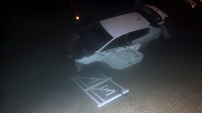 Su kanalında can pazarı! Korku dol anlar yaşandı