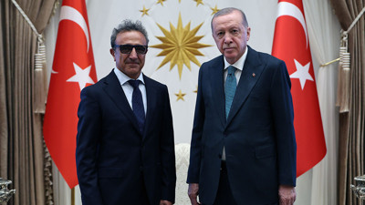 Erdoğan, Chobani'nin sahibini kabul etti