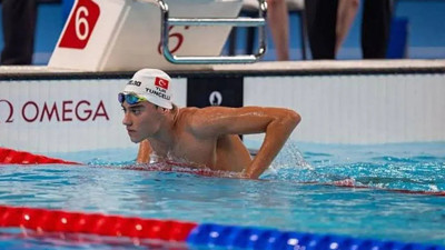 Milli yüzücü Kuzey Tunçelli'den Dünya Şampiyonası finalinde derece