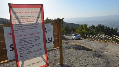 Ormanlara giriş yasağını delenlere sıkı ceza!