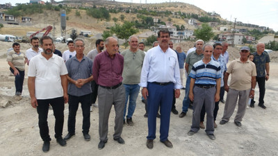 Malatya’da beton santrali tepkisi