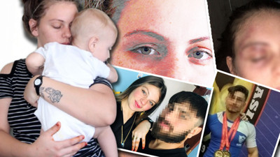 Milli sporcu eşi ve çocuğuna kabusu yaşattı! Dilan'ın çığlığı